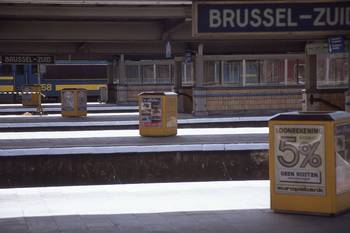 1749 Brukselbinnenstebuiten St-Gillis, Zuidstation, OudePerrons 1 1994