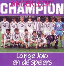 Anderlecht Champion van Lange Jojo, toen RSC Anderlecht landskampioen werd in 1985