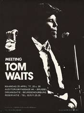 1807 Passage 44 Affiche Tom Waits