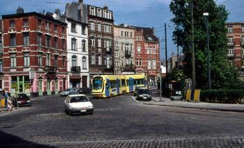 25 mei 2001: het Verboekhovenplein in Schaarbeek, beter gekend als 'De Berenkuil.'