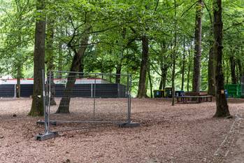 Het Ossegempark na Couleur Cafe en Core op 6 juli 025