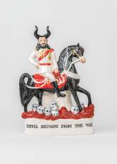 1883 ceramics Nick Cave Devil returns from war