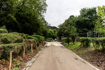 De restauratie van het park van Vorst 13