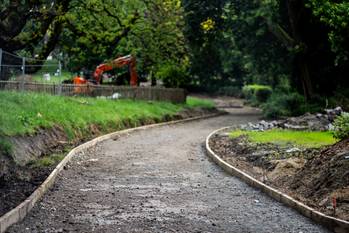 De restauratie van het park van Vorst 4