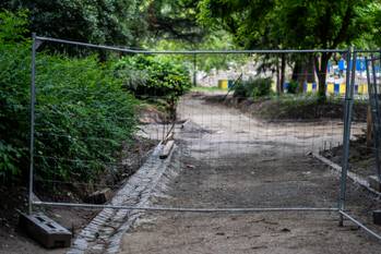 De restauratie van het park van Vorst 10