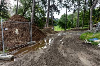 De restauratie van het park van Vorst 24