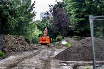 De restauratie van het park van Vorst 1