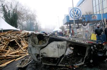 18 december 2006: de staking van de arbeiders van Volkwagen Vorst