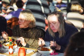 Spaghettislag bij Foodmet