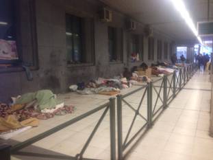 Daklozen Zuidstation 3