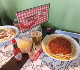 Spaghettislag bij GC De Kroon 