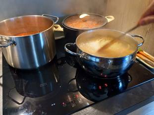 Spaghettislag in Halle