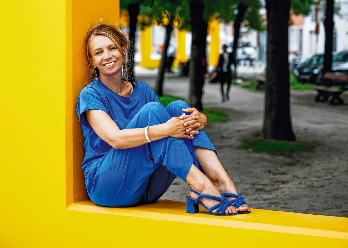 Ans Persoons, staatssecretaris van het Brussels Hoofdstedelijk Gewest, belast met Stedenbouw en Erfgoed, Europese en Internationale Betrekkingen, Buitenlandse Handel en Brandbestrijding en Dringende Medische Hulp.