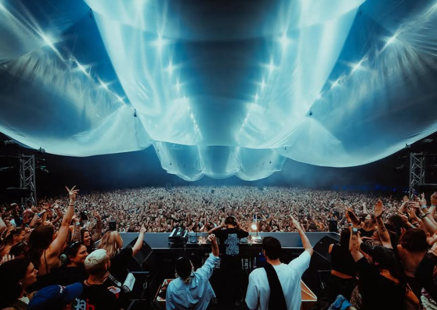 De eerste show van Fred Agains USB002-tour in Glasgwow.