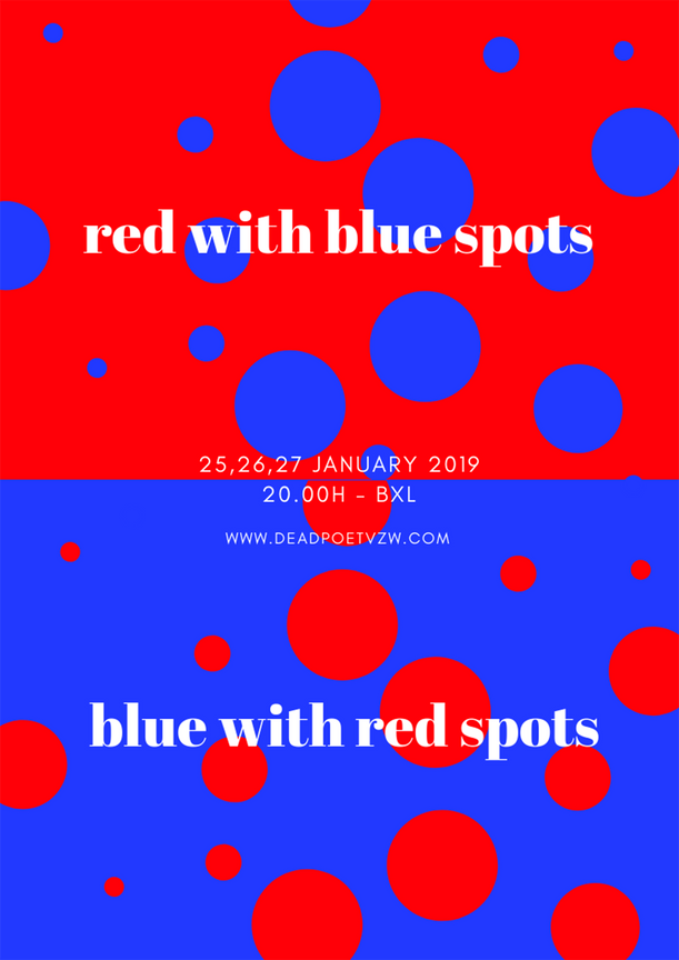 1646 red with blue spots