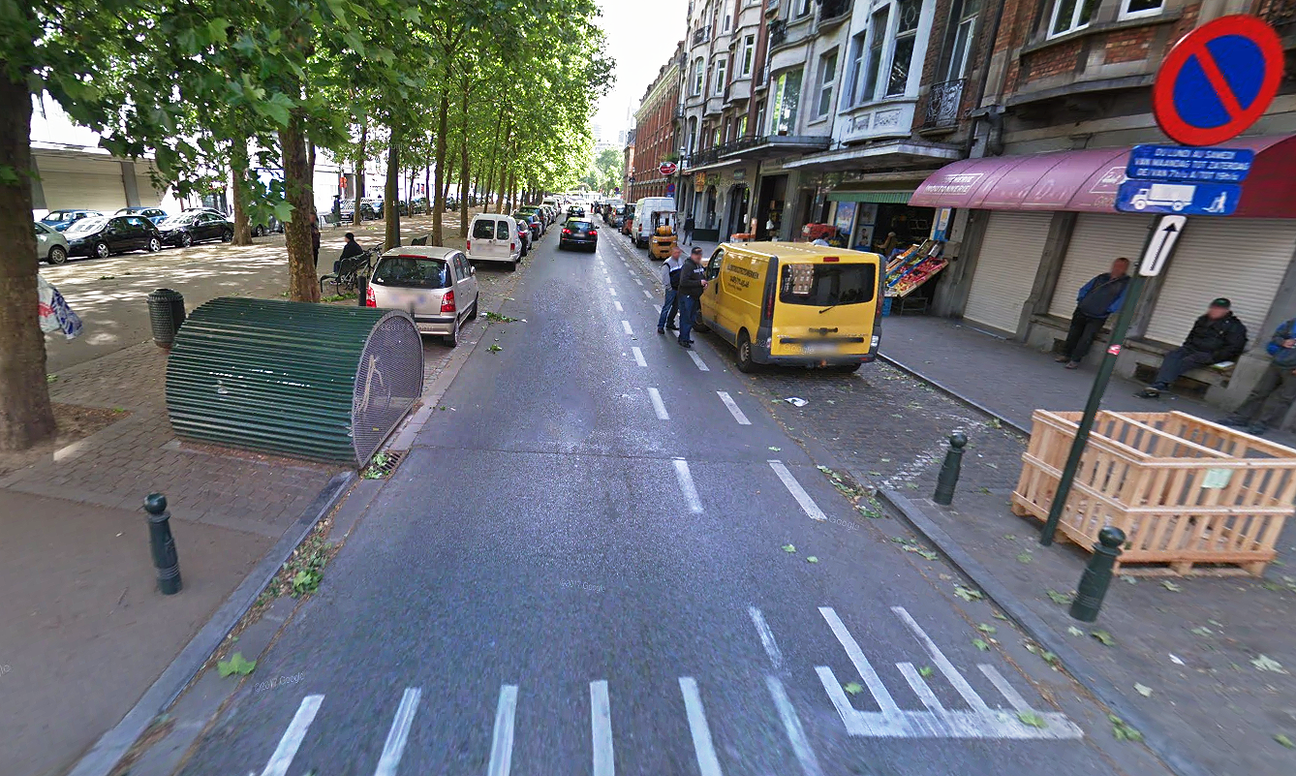 Deze fietsbox aan de Diksmuidelaan heeft al langer een plaatsje gekregen in de stad
