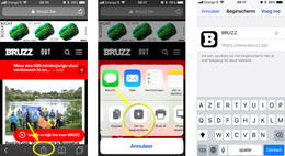 add to home - ios - 3 stappen