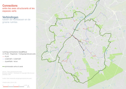 tijdelijke kaart looproutes