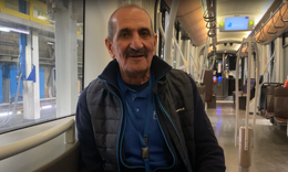 Al sinds 1972 doorkruiste trambestuurder Ali Garna Brussel als trambestuurder bij de MIVB. Nu gaat hij met pensioen
