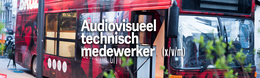 20230630 vacature AUDIOVISUEEL TECHNISCH MEDEWERKER (header image)