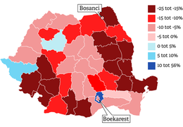 Ontvolking van Roemenie 2007-2018