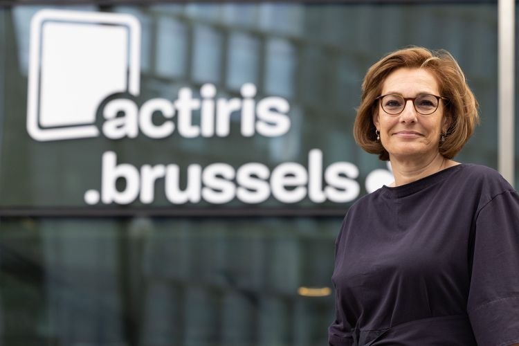 13 juli 2022: Cristina Amboldi, vice- en algemeen directeur van Actiris, de officiële instantie die instaat voor vorming en begeleiding van werklozen in het Brussels Hoofdstedelijk Gewest