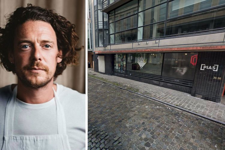 Sterrenchef Kobe Desramaults opent restaurant Eliane in de Sint-Laurensstraat 36, waar platenmaatschappij Pias was gevestigd was