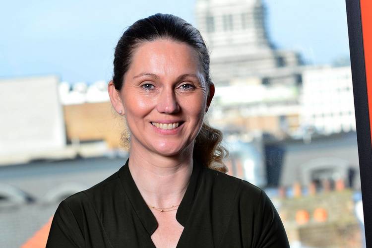 Inne Mertens, CEO van netwerkbeheerder Sibelga