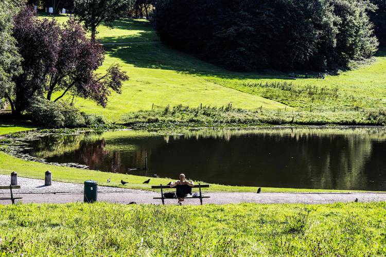 Het park van Sint Pieters Woluwe