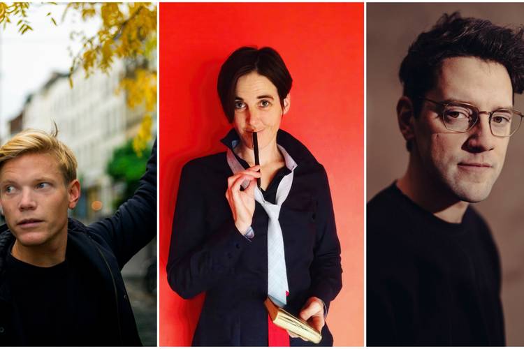 Brusselse schrijvers Hans Depelchin, Gaea Schoeters en Tijl Nuyts maken kans op de Boon Literatuurprijs 2026.