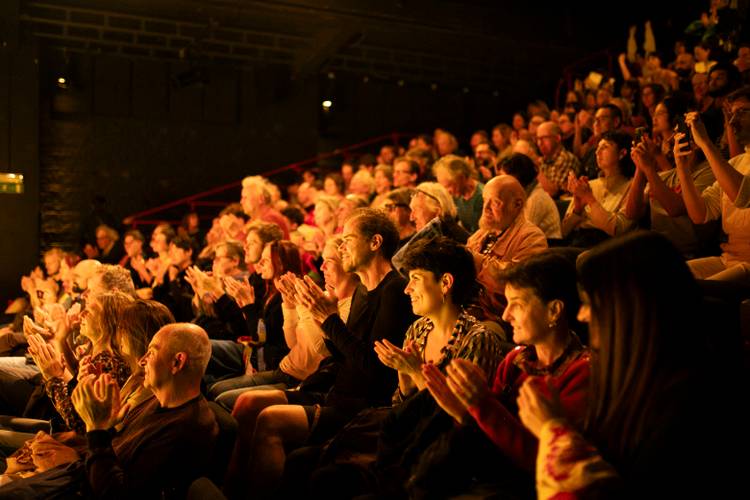 Publiek tijdens Kunstenfestivaldesarts 2025.