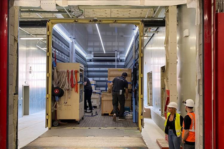 Eerste kunstwerken komen aan in Kanal