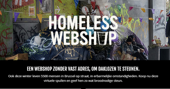 Homeless Webshop daklozen