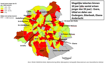 voorspelde artsentekort