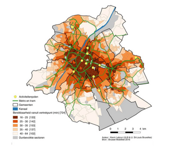 Bereikbaarheid Brussels economisch centrum