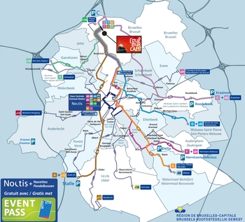 Mobiliteitsplan MIVB Couleur Café 2018