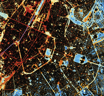 Brussel warmtekaart