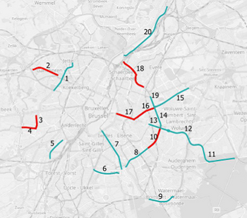 touring alternatieve fietspaden