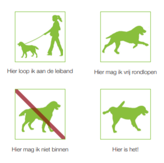 signalisatieborden honden uitlaten in parken