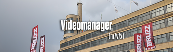 vacature VIDEOMANAGER headerimage