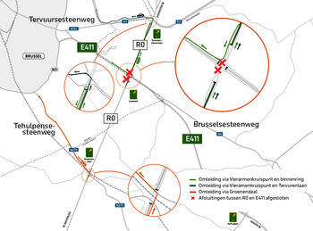 Begin juli 2024 start de nieuwe fase van de renovatiewerken aan de Leonardtunnel.