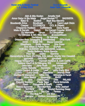 line-up Horst 2025