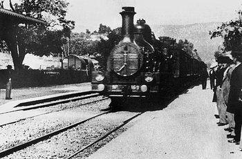 Louis Lumière. Arrivée d'un train à la Ciotat. 1895