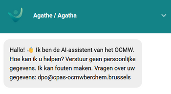 chatbot Agatha
