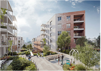 Bridgecity in de Navezstraat