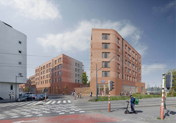 Tachtig woningen in de Navezstraat in Schaarbeek