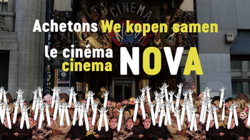 Cinema Nova, onafhankelijke bioscoop in de Arenbergstraat, zoekt coöperanten
