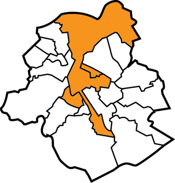 Kaart Brussels Gewest Met Meerderheid mannen bron BISA web