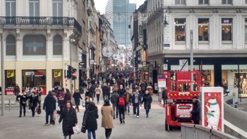 Winkelen Nieuwstraat Kerst