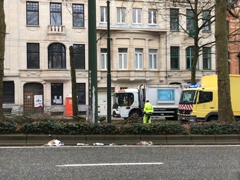 Stormschade Lambermontlaan